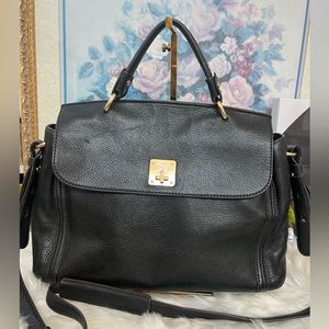 MCM Leather Crossbody Handbag